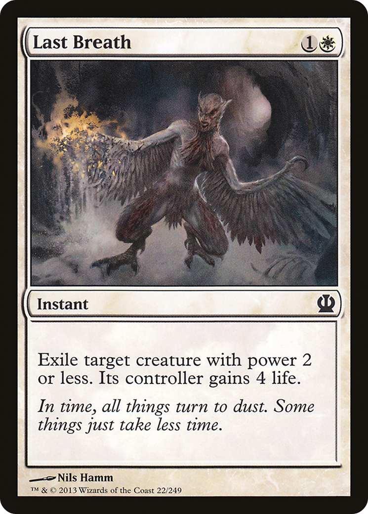 Last Breath [Theros] Foil