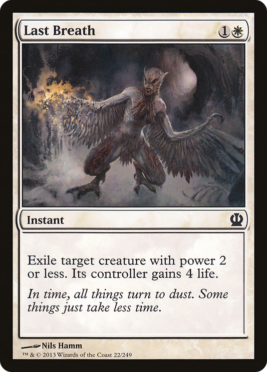 Last Breath [Theros] Foil