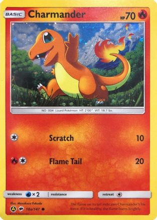 Charmander (18a) Holofoil - Burning Shadows