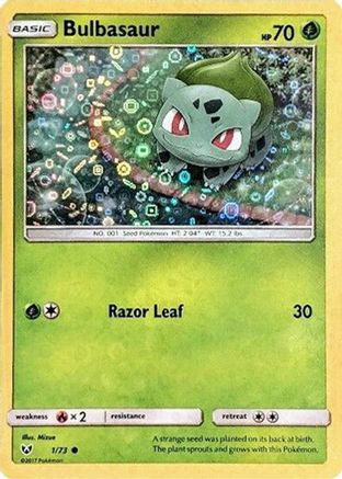 Bulbasaur (1/73) (General Mills Promo) [Sun & Moon: Shining Legends] | Silver Goblin