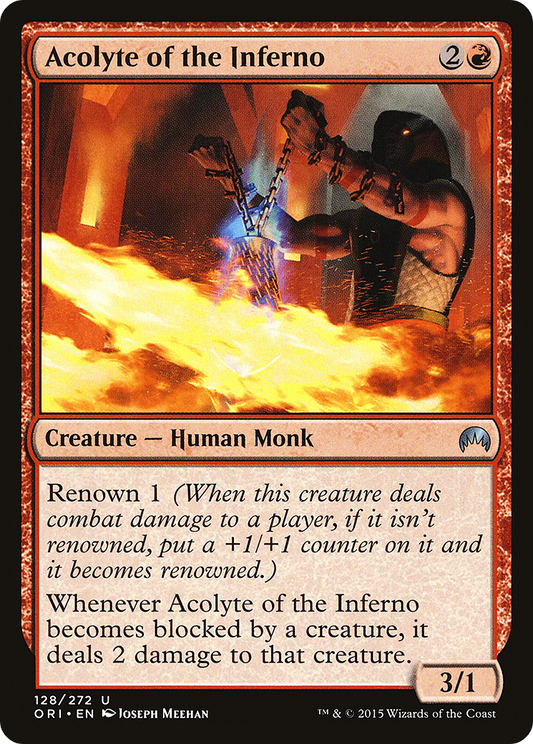 Acolyte of the Inferno [Magic Origins] Foil