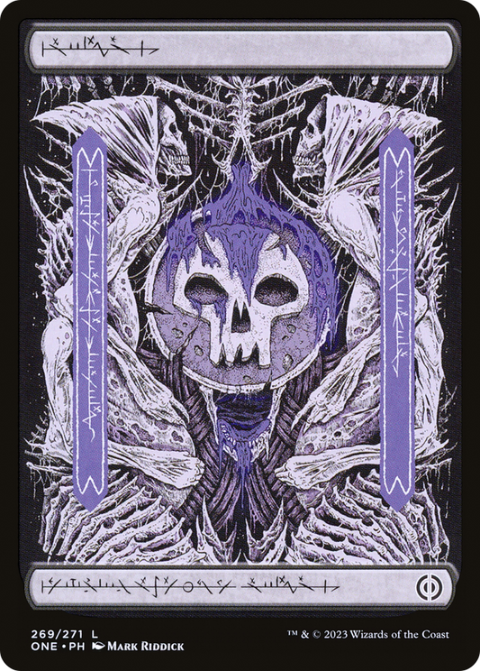 Swamp (269) (Phyrexian) [Phyrexia: All Will Be One] Foil