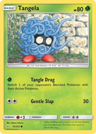 Tangela (16) Reverse Holofoil - Unbroken Bonds