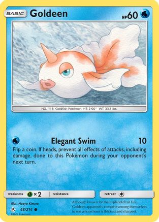 Goldeen (48) Reverse Holofoil - Unbroken Bonds