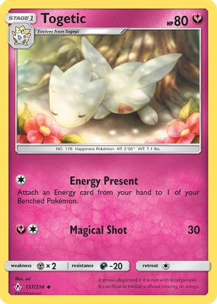 Togetic (137) Reverse Holofoil - Unbroken Bonds