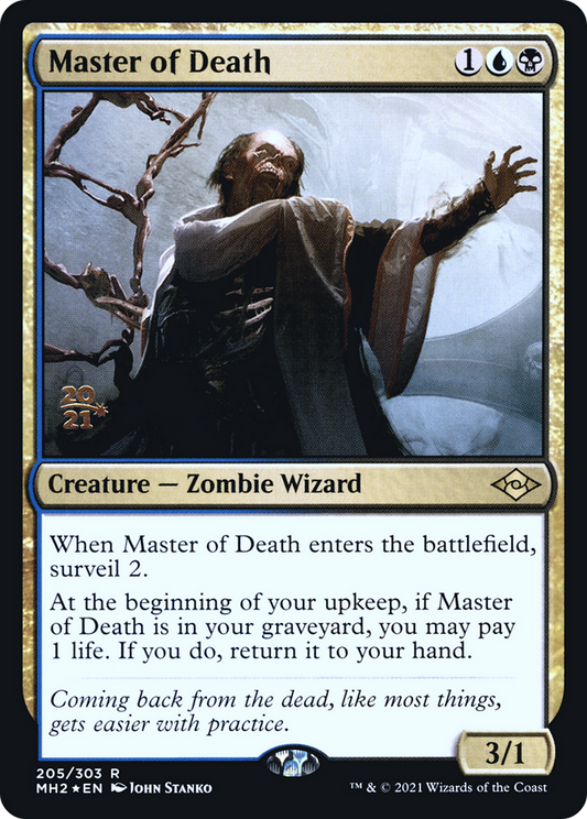 Master of Death [Modern Horizons 2 Prerelease Promos]