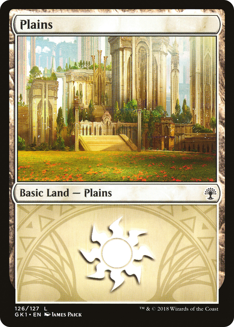 Plains (126) [Guilds of Ravnica Guild Kit] | Silver Goblin