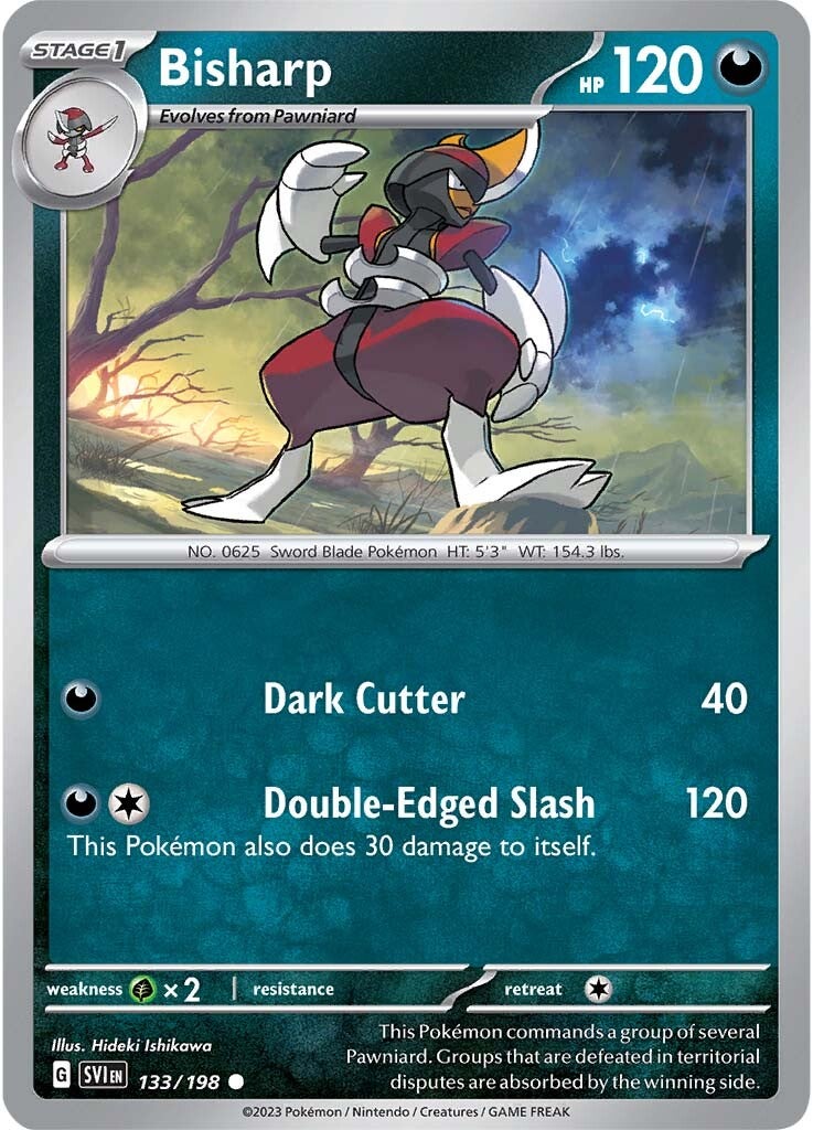 Bisharp (133/198) [Scarlet & Violet: Base Set] | Silver Goblin