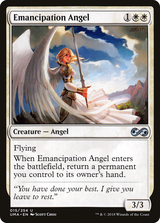 Emancipation Angel (015) - Ultimate Masters Foil