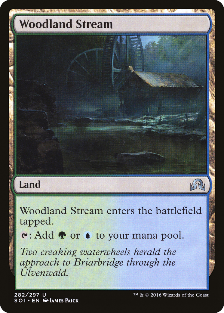 Woodland Stream (282) Foil - Shadows over Innistrad