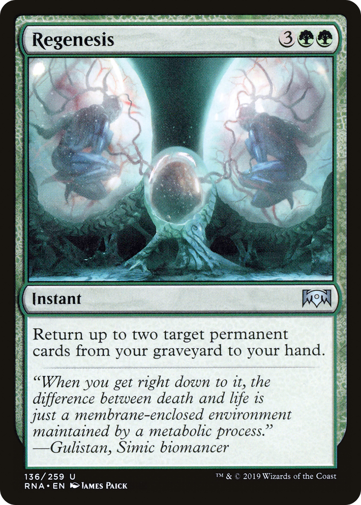 Regenesis [Ravnica Allegiance] Foil
