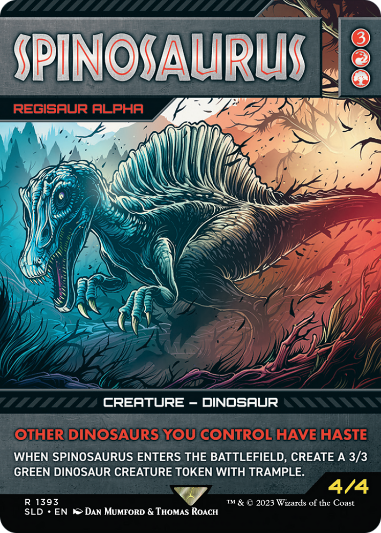 Spinosaurus - Regisaur Alpha [Secret Lair Drop Series] | Silver Goblin
