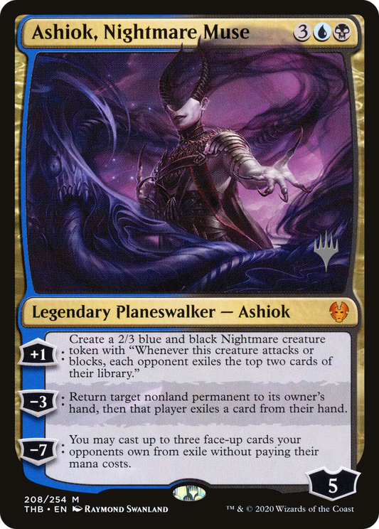 Ashiok, Nightmare Muse (Promo Pack) [Theros Beyond Death Promos] Foil