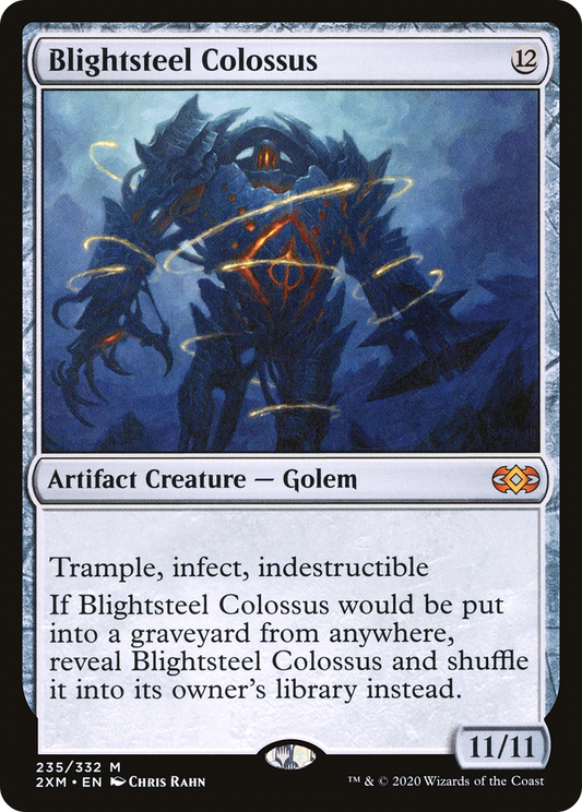 Blightsteel Colossus [Double Masters] Foil