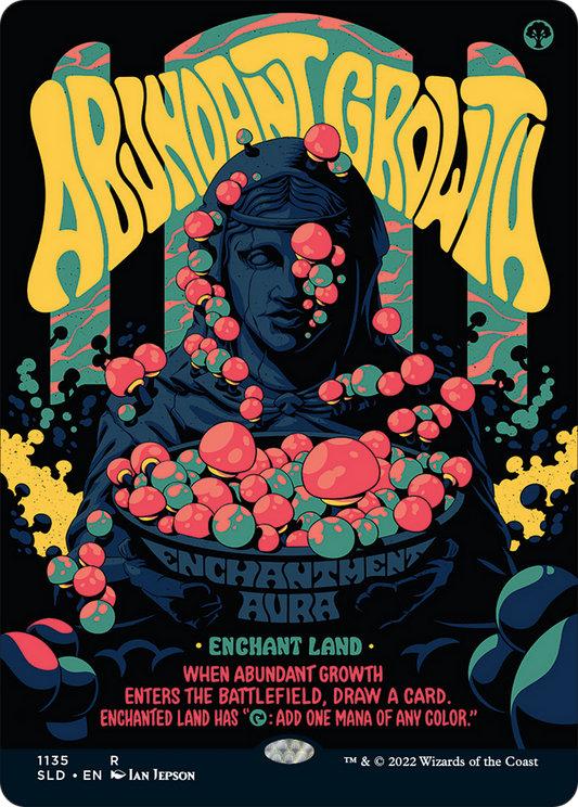 Abundant Growth (Borderless) [Secret Lair Drop Series] Foil