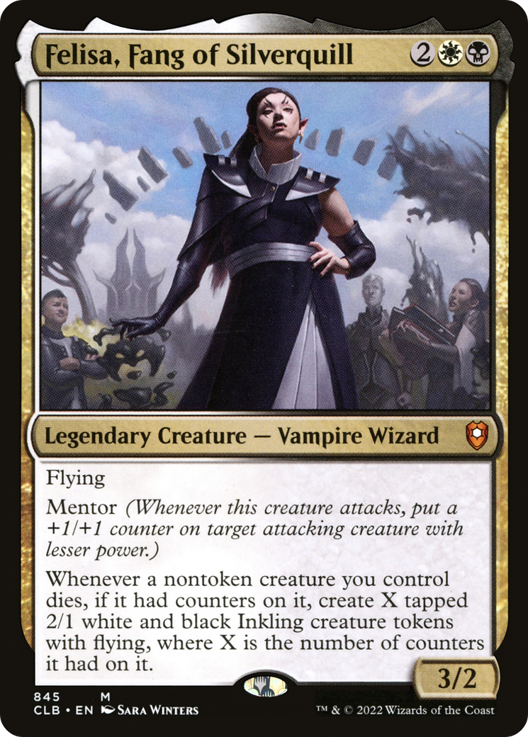 Felisa, Fang of Silverquill [Commander Legends: Battle for Baldur's Gate]