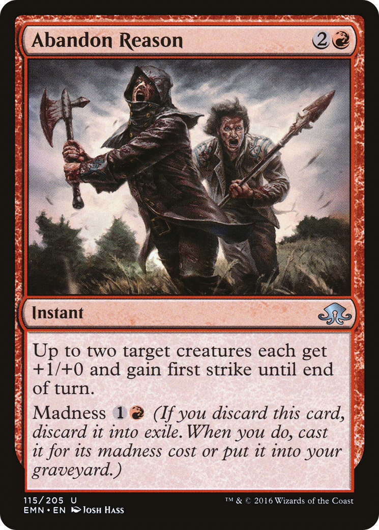 Abandon Reason [Eldritch Moon] Foil