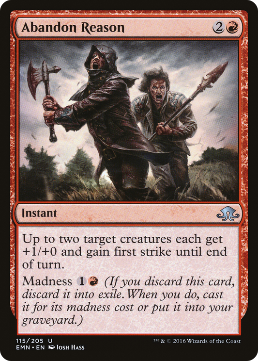 Abandon Reason [Eldritch Moon] Foil