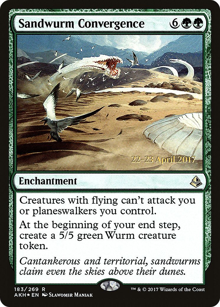 Sandwurm Convergence [Amonkhet Prerelease Promos] | Silver Goblin