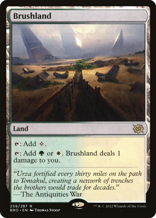 Brushland [The Brothers' War] Foil