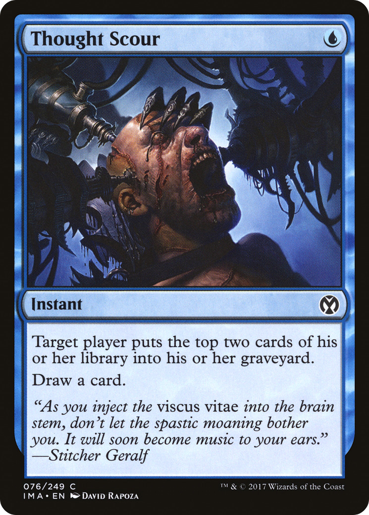 Thought Scour (076) Foil - Iconic Masters