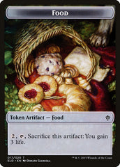 Boar // Food (17) Double-Sided Token [Throne of Eldraine Tokens] | Silver Goblin