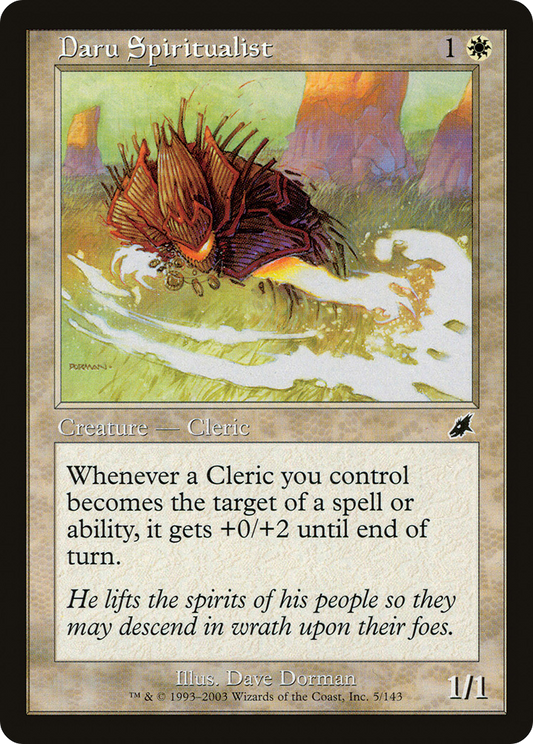 Daru Spiritualist [Scourge] Foil