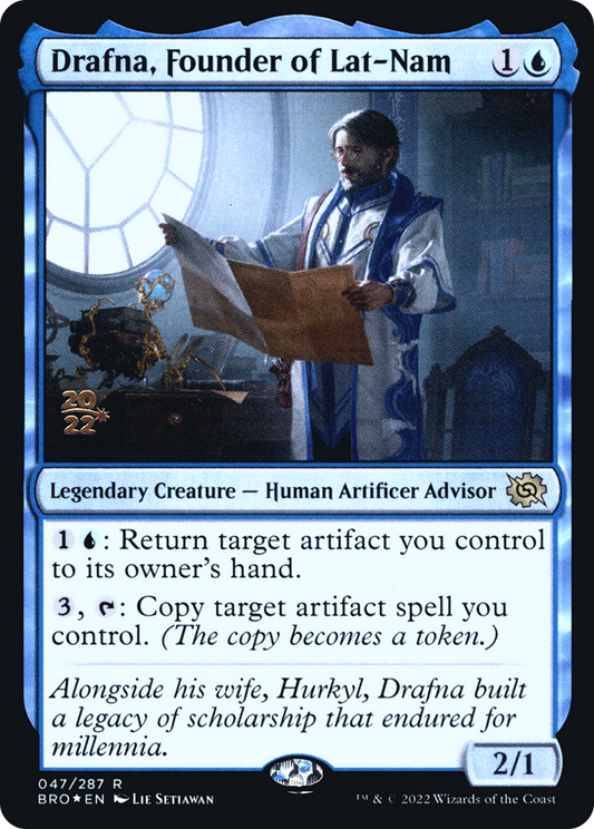 Drafna, Founder of Lat-Nam [The Brothers' War Prerelease Promos]