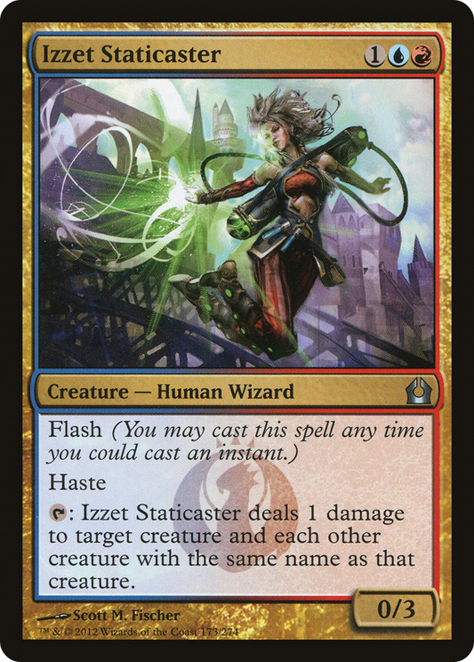Izzet Staticaster [Return to Ravnica] Foil