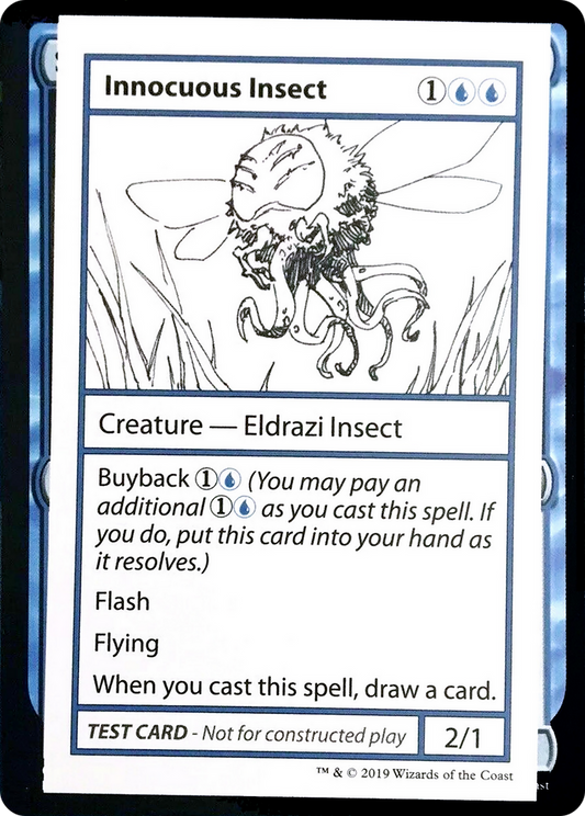 Innocuous Insect (2021 Edition) [Mystery Booster Playtest Cards]