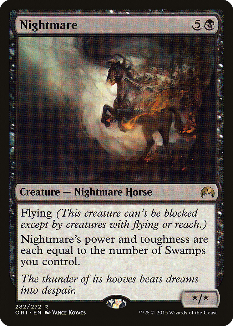 Nightmare (282) Foil - Magic Origins