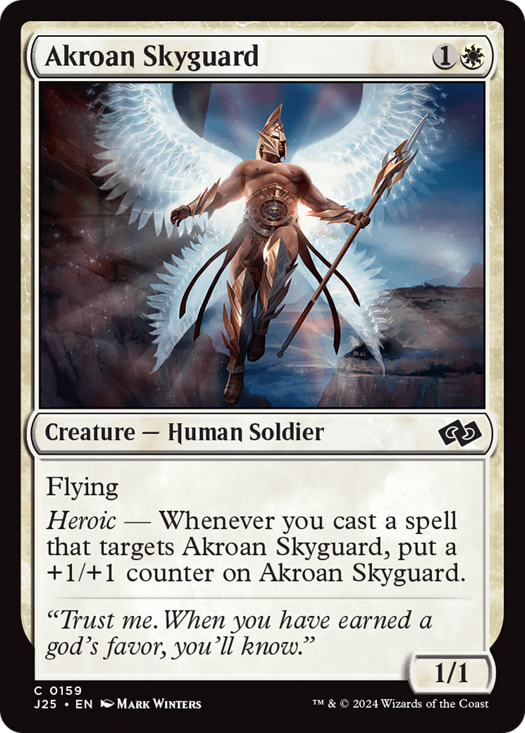 Akroan Skyguard [Foundations Jumpstart] | Silver Goblin