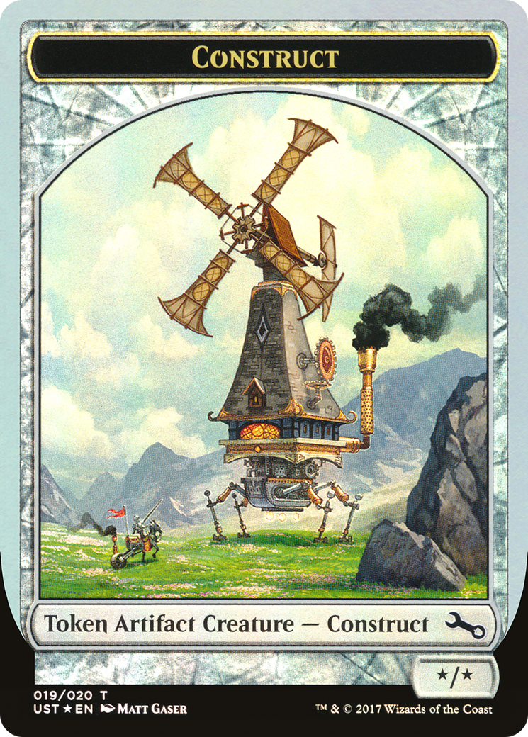 Construct Token [Unstable Tokens] | Silver Goblin