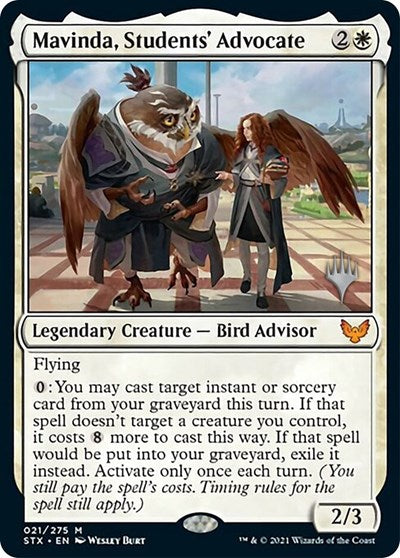 Mavinda, Students' Advocate (Promo Pack) [Strixhaven: School of Mages Promos] | Silver Goblin