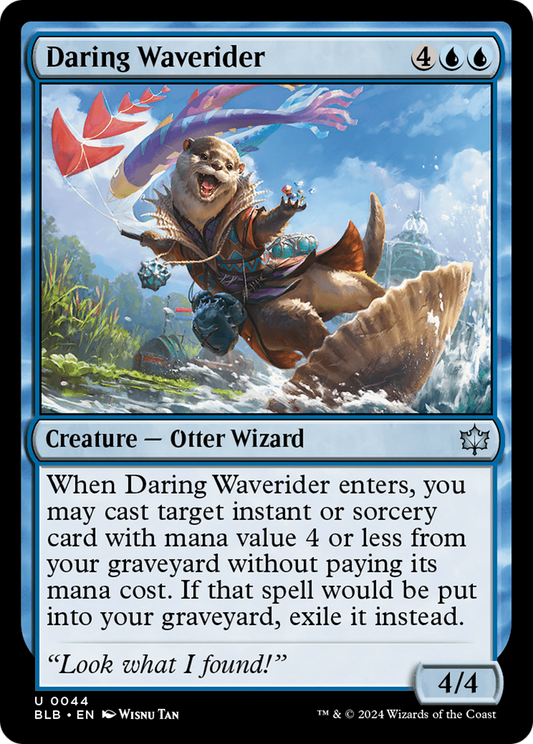 Daring Waverider [Bloomburrow] Foil