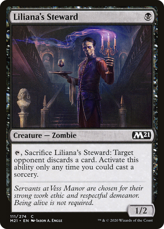 Liliana's Steward [Core Set 2021] Foil