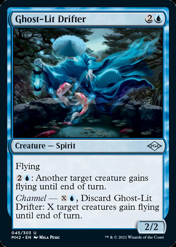 Ghost-Lit Drifter [Modern Horizons 2] | Silver Goblin