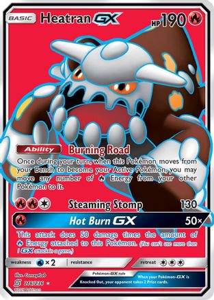 Heatran GX (216/236) [Sun & Moon: Unified Minds] | Silver Goblin