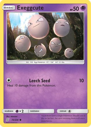 Exeggcute (73) - SM  Unified Minds