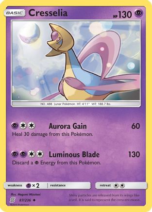 Cresselia (87) Reverse Holofoil - Unified Minds
