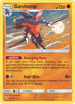 Garchomp (114) Reverse Holofoil - Unified Minds