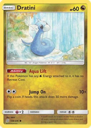 Dratini (148/236) [Sun & Moon: Unified Minds] | Silver Goblin