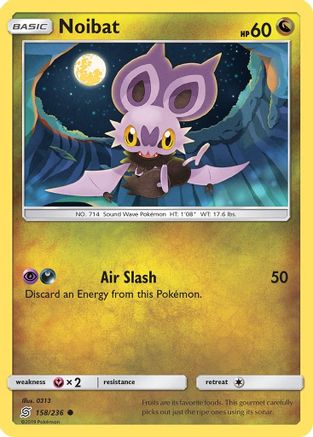 Noibat (158) Reverse Holofoil - Unified Minds