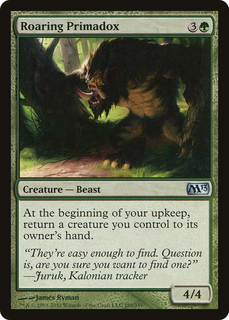 Roaring Primadox (188) Foil - Magic 2013