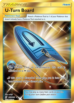 U-Turn Board (255/236) [Sun & Moon: Unified Minds] | Silver Goblin