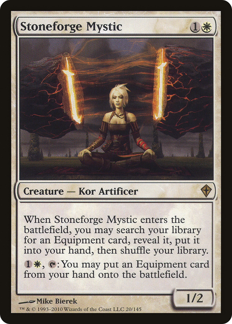 Stoneforge Mystic (020) Foil - Worldwake