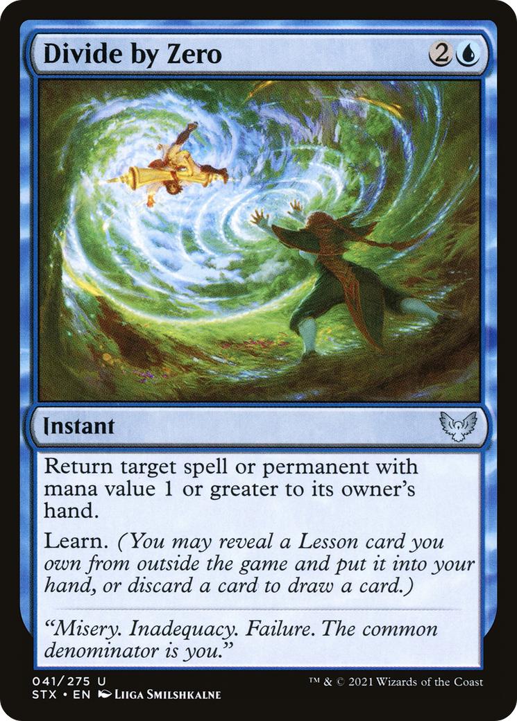 Divide by Zero [Strixhaven: School of Mages] Foil