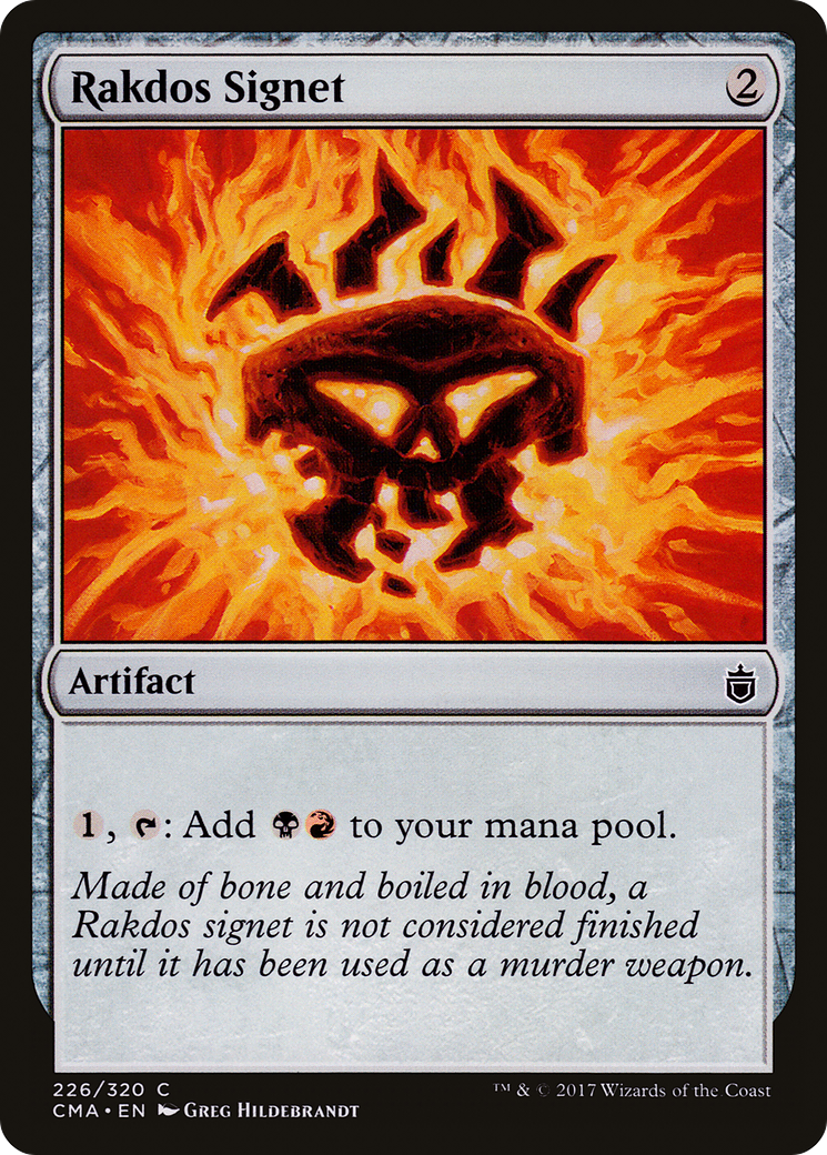 Rakdos Signet [Commander Anthology] | Silver Goblin