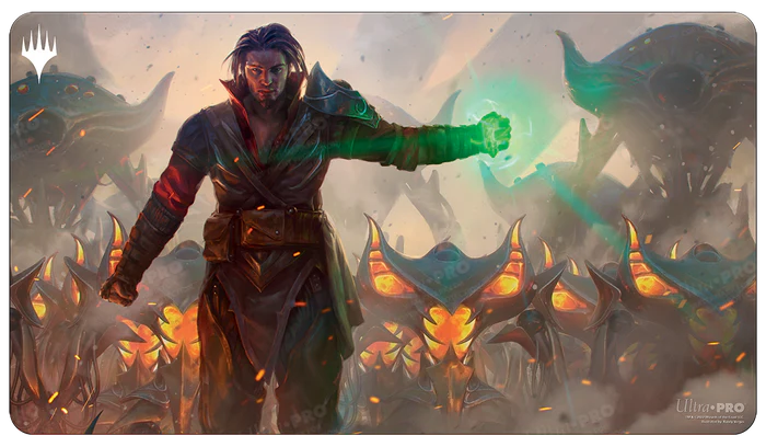 The Brothers War Playmat Mishra, Eminent One | Silver Goblin