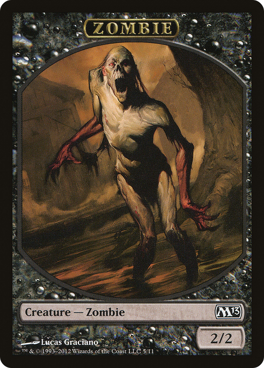 Zombie Token [Magic 2013 Tokens]